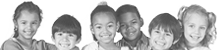 A group of children